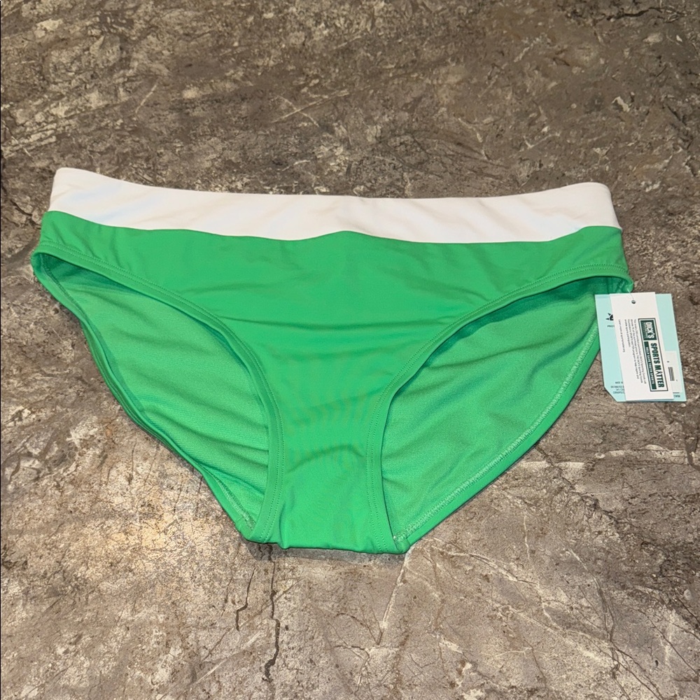 DSG Tomie Slime Green‎ and White Bikini Bottom